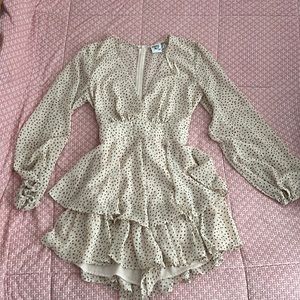 Princess Polly Polkadot Romper